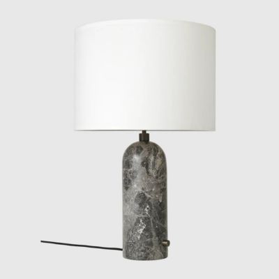 GUBI Gravity Table Lamp - Color: Grey - Size: Large - 10055152