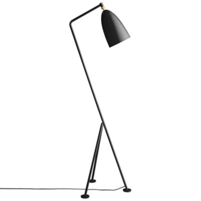 GUB2359617 GUBI Gräshoppa Floor Lamp - Color: Black - 101143 sku GUB2359617