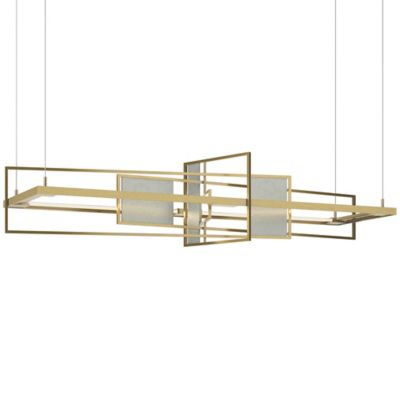 HBF2388804 Hubbardton Forge Summer LED Linear Chandelier Ligh sku HBF2388804