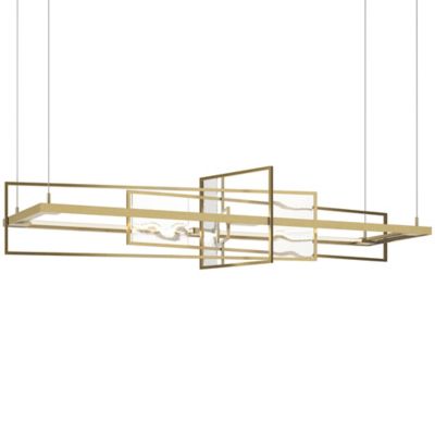 HBF2388791 Hubbardton Forge Summer LED Linear Chandelier Ligh sku HBF2388791