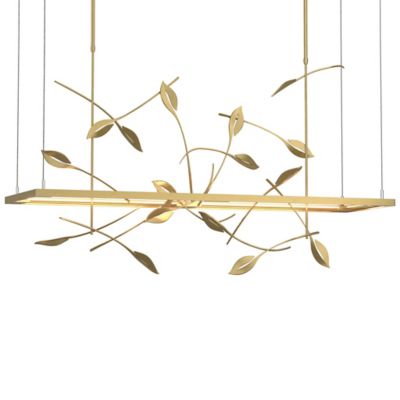 Hubbardton Forge Autumn LED Linear Chandelier Light - Color: Polished - 139