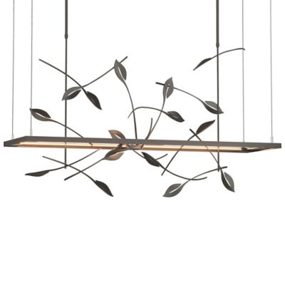 Hubbardton Forge Autumn LED Linear Chandelier Light - Color: Oil Rubbed - 1