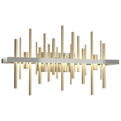 Hubbardton Forge Cityscape LED Wall Sconce - Color: Polished - 207915-1027