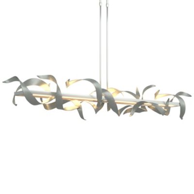 Hubbardton Forge Double Folio LED Linear Chandelier Light - Color: Polished