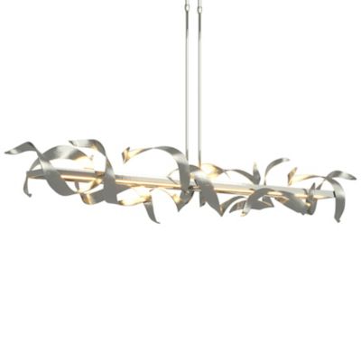 Hubbardton Forge Double Folio LED Linear Chandelier Light - Color: Polished