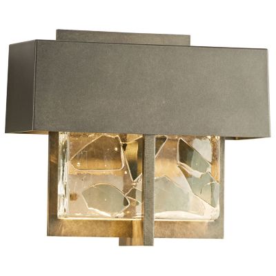 Hubbardton Forge Shard Outdoor LED Wall Sconce - Color: Matte - 302515-1024