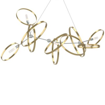 Hubbardton Forge Celesse Pendant Light - Color: Brass - Size: 6 light - 138