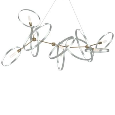 Hubbardton Forge Celesse Pendant Light - Color: Silver - Size: 6 light - 13