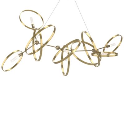 Hubbardton Forge Celesse Pendant Light - Color: Brass - Size: 6 light - 138