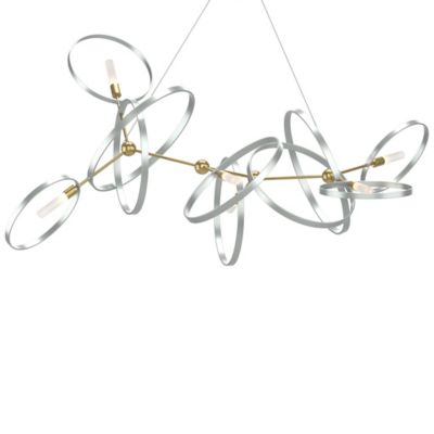 Hubbardton Forge Celesse Pendant Light - Color: Silver - Size: 6 light - 13