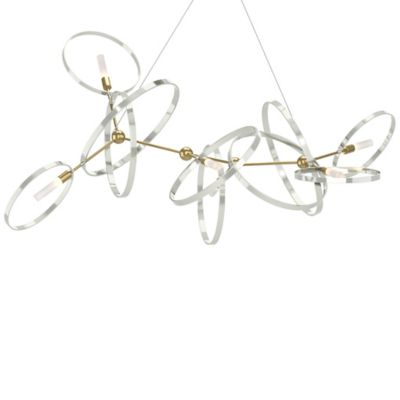 Hubbardton Forge Celesse Pendant Light - Color: Silver - Size: 6 light - 13