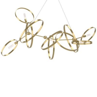 Hubbardton Forge Celesse Pendant Light - Color: Brass - Size: 6 light - 138