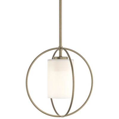 Hubbardton Forge Rhythm Pendant Light - Color: White - Size: 1 light - 1874