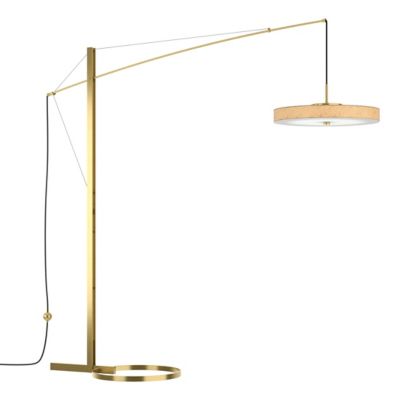 Hubbardton Forge Disq LED Floor Lamp - Color: Polished - Size: 1 light - 23