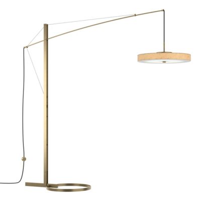 Hubbardton Forge Disq LED Floor Lamp - Color: Antique - Size: 1 light - 234