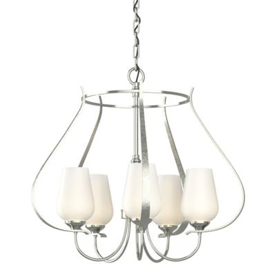 Hubbardton Forge Flora Chandelier - Color: Silver - Size: 5 light - 103045-