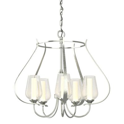 Hubbardton Forge Flora Chandelier - Color: Silver - Size: 5 light - 103045-