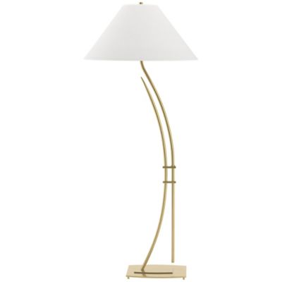 Hubbardton Forge Metamorphic Floor Lamp - Color: Brass - Size: 1 light - 24