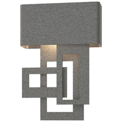 Hubbardton Forge Collage Outdoor LED Wall Sconce - Color: Polished - Size: 