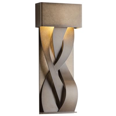 Hubbardton Forge Tress Coastal Outdoor LED Wall Sconce - Color: Oil Rubbed 