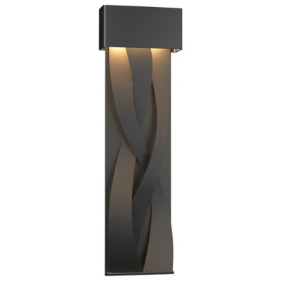 Hubbardton Forge Tress Coastal Outdoor LED Wall Sconce - Color: Matte - Siz