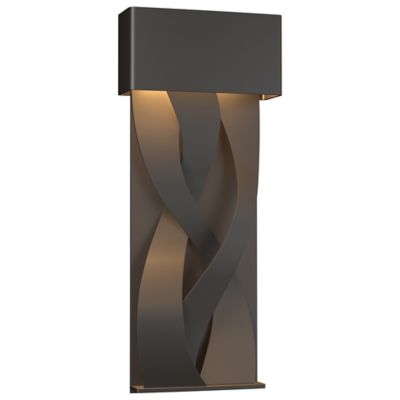 Hubbardton Forge Tress Coastal Outdoor LED Wall Sconce - Color: Oil Rubbed 