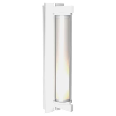 Hubbardton Forge Fuse Coastal Outdoor Wall Sconce - Color: White - Size: La