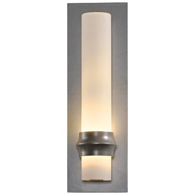 Hubbardton Forge Rook Outdoor Wall Sconce - Color: White - Size: Large - 30