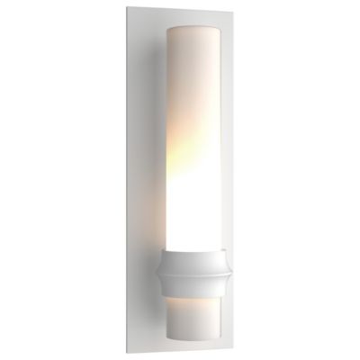 Hubbardton Forge Rook Outdoor Wall Sconce - Color: White - Size: Small - 30