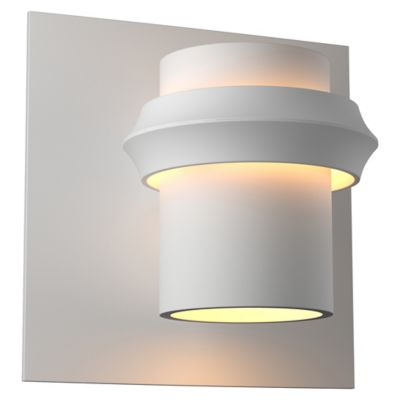 Hubbardton Forge Twilight Small Coastal Outdoor Wall Sconce - Color: White 