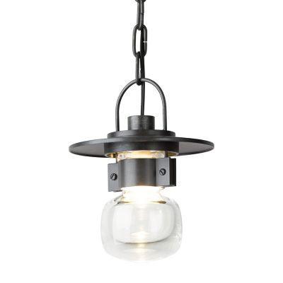 Hubbardton Forge Mason Coastal Outdoor Pendant Light - Color: Clear - Size: