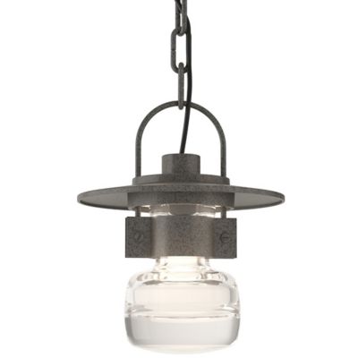 Hubbardton Forge Mason Coastal Outdoor Pendant Light - Color: Clear - Size: