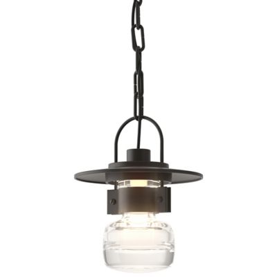 Hubbardton Forge Mason Coastal Outdoor Pendant Light - Color: Clear - Size: