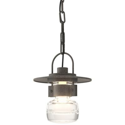 Hubbardton Forge Mason Coastal Outdoor Pendant Light - Color: Clear - Size: