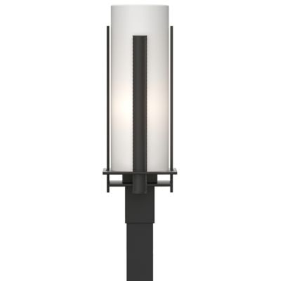 Hubbardton Forge Forged Vertical Bars Coastal Outdoor Postmount - Color: Cr