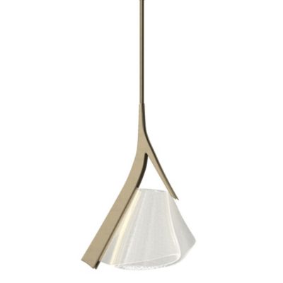 Hubbardton Forge Mobius LED Mini Pendant Light - Color: Clear - Size: 1 lig