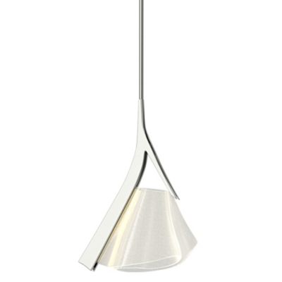 Hubbardton Forge Mobius LED Mini Pendant Light - Color: Clear - Size: 1 lig