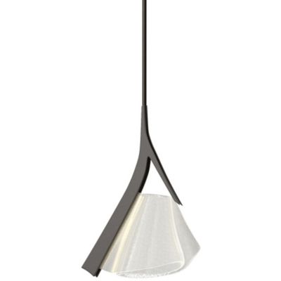 Hubbardton Forge Mobius LED Mini Pendant Light - Color: Clear - Size: 1 lig