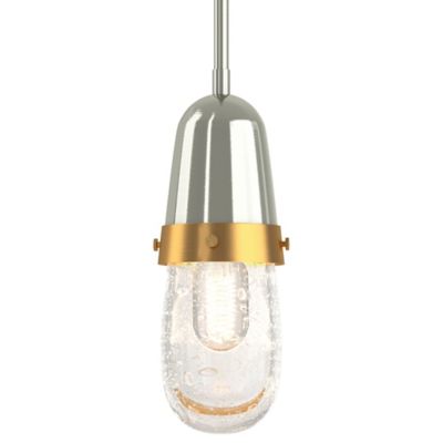 Hubbardton Forge Fizz Mini Pendant Light - Color: Clear - Size: 1 light - 1