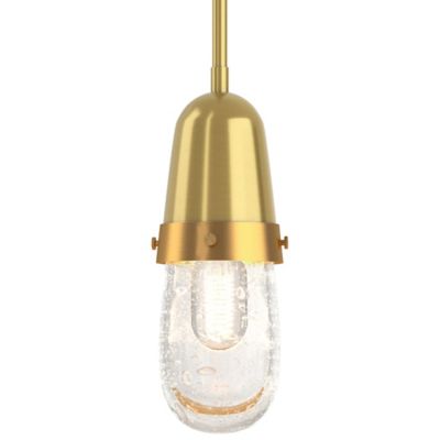 Hubbardton Forge Fizz Mini Pendant Light - Color: Clear - Size: 1 light - 1