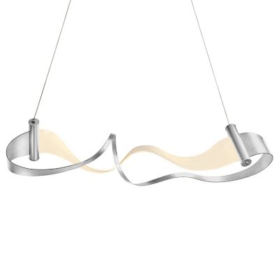 Hubbardton Forge Zephyr LED Linear Chandelier Light - Color: Polished - 139