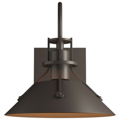 Hubbardton Forge Henry Outdoor Wall Sconce - Color: Grey - Size: Small - 30