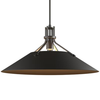 Hubbardton Forge Henry Outdoor Pendant Light - Color: Bronze - Size: 1 ligh