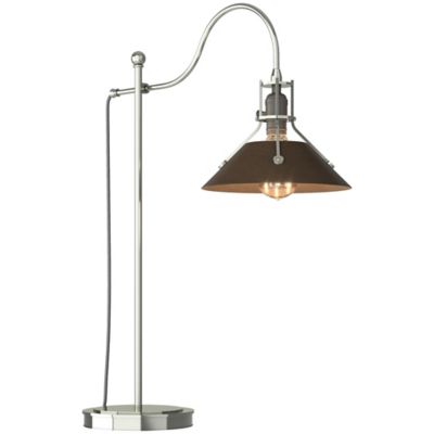 Hubbardton Forge Henry Table Lamp - Color: Silver - Size: 1 light - 272840-