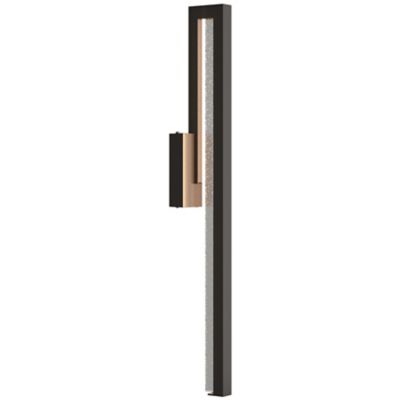 Hubbardton Forge Edge LED Outdoor Wall Sconce - Color: Oil Rubbed - Size: L