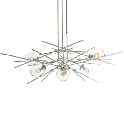 Hubbardton Forge Griffin Pendant Light - Color: Silver - Size: Standard - 1