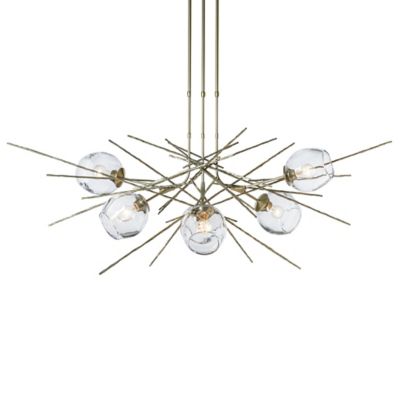 Hubbardton Forge Griffin Pendant Light - Color: Brass - Size: Long - 137750