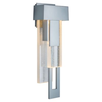 Hubbardton Forge Rainfall LED Outdoor Wall Sconce - Color: Matte - Size: Sm