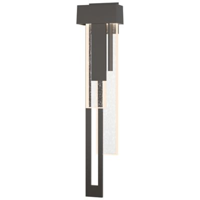 Hubbardton Forge Rainfall LED Outdoor Wall Sconce - Color: Oil Rubbed - Siz