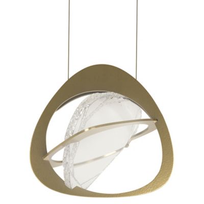 Hubbardton Forge Venn LED Pendant Light - Color: Polished - Size: 1 light -